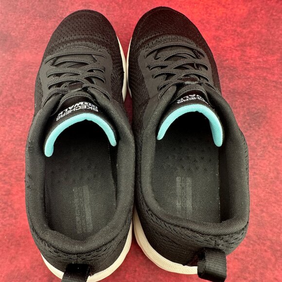 SKECHERS "GO WALK" WOMEN'S TRAVEL-FUN JOURNEY MESH UPPER STRETCH LACES SIZE 9 - Picture 6 of 12